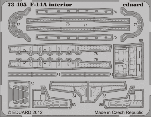 F-14A interior S.A. 1/72  - 2