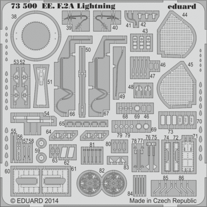 EE F.2A Lightning S.A. 1/72  - 2