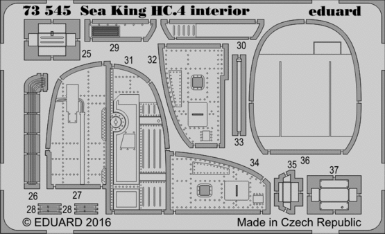 Sea King HC.4 interior 1/72  - 2