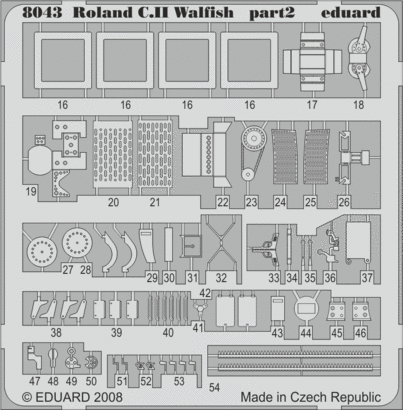 Roland C.II PE-set  1/48 1/48  - 2