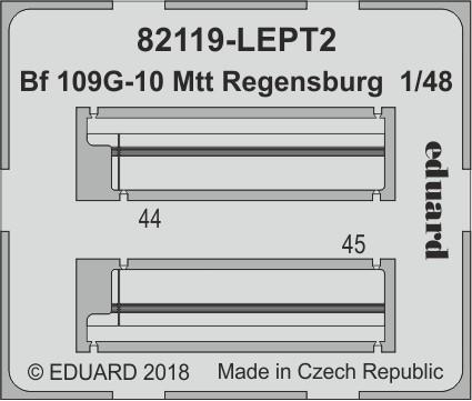 Bf 109G-10 Mtt Regensburg PE-set 1/48  - 2