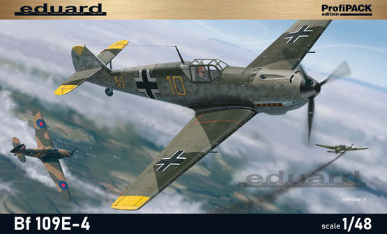 Eduard 1/48 Model Kit 8263 Messerschmitt Bf 109E-4 ProfiPACK C