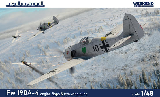 Fw 190A-4 w/ engine flaps &amp; 2-gun wings 1/48  - 2