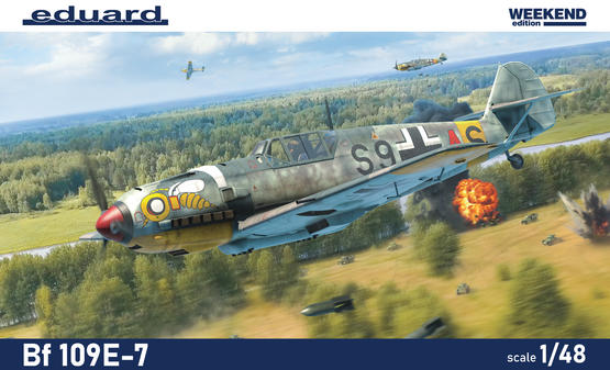 Bf 109E-7 1/48  - 2