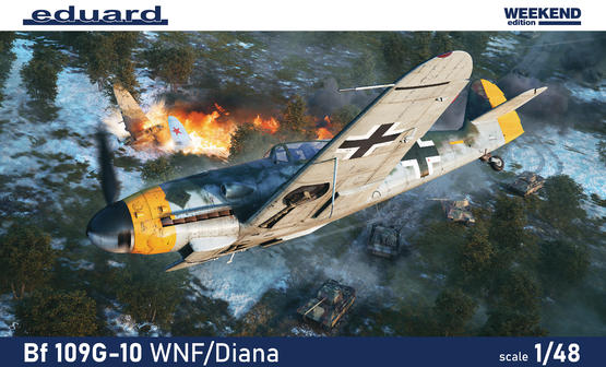 Bf 109G-10 WNF/Diana 1/48  - 2