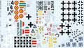 Bf 109G Royal decals 1/48 - 2/4