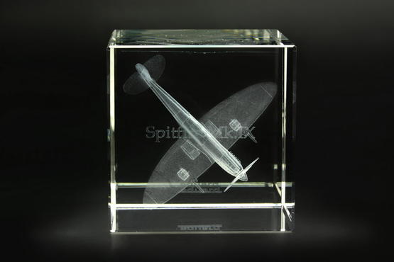Glass block Spitfire Mk.IX  - 2