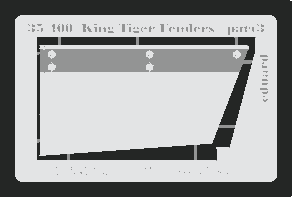 King Tiger fenders 1/35  - 3