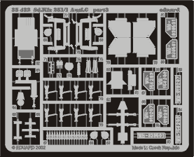 C PE parts  for  Sd.Kfz.251/1 Ausf FOR TAMIYA SCALE 1/35 EDUARD 35432