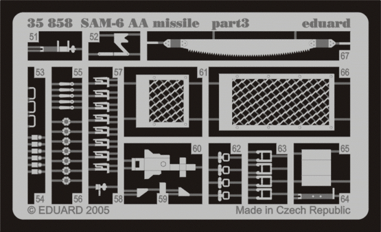 SAM-6 AA missile 1/35  - 3