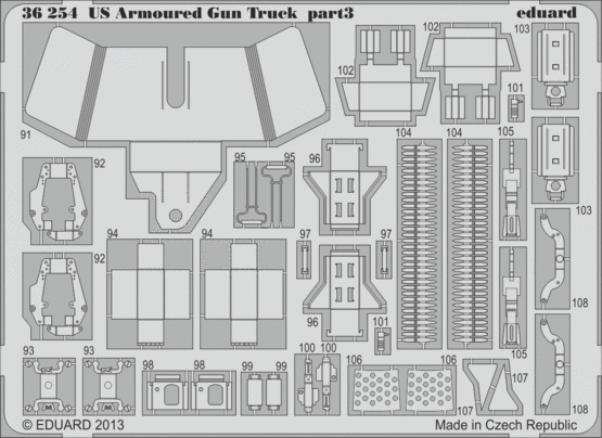 US Armoured Gun Truck 1/35  - 3