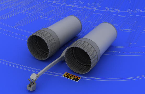 F-4 exhaust nozzles early  1/48 1/48  - 3