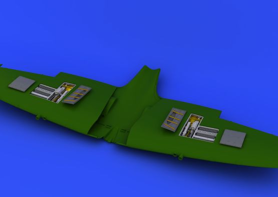 Spitfire Mk.XVI gun bays  1/48 1/48  - 3