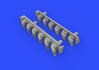 Bf 109G-6 exhaust stacks 1/48 - 3/3