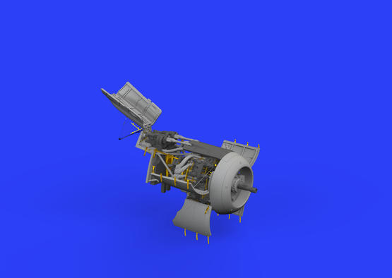Fw 190A-8/R2 engine &amp; fuselage guns 1/48  - 3