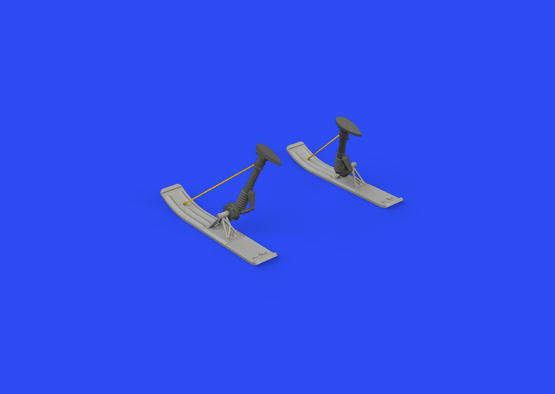Z-126/226 landing gear skis PRINT 1/48  - 3