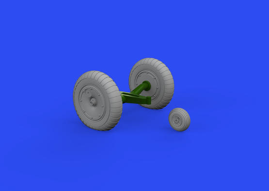 Me 163B wheels 1/48  - 3