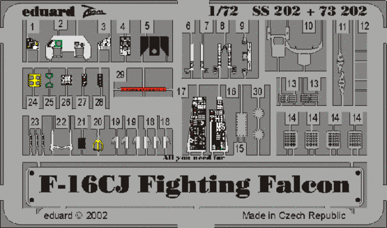 F-16CJ 1/72  - 3