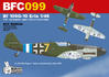 Bf 109G-10 Erla with rectangular upper wing surface bulges 1/48 - 3/4