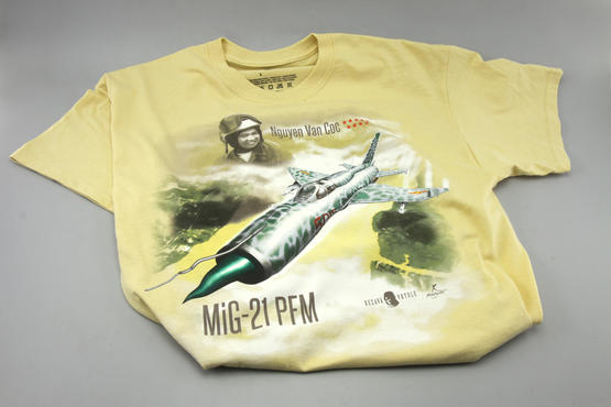 T-shirt MiG-21PFM (L) - Rezavá Vrtule  - 3