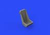 Bf 109F seat early 1/48 - 4/6