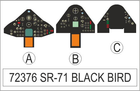 SR-71 Blackbird 1/72  - 4