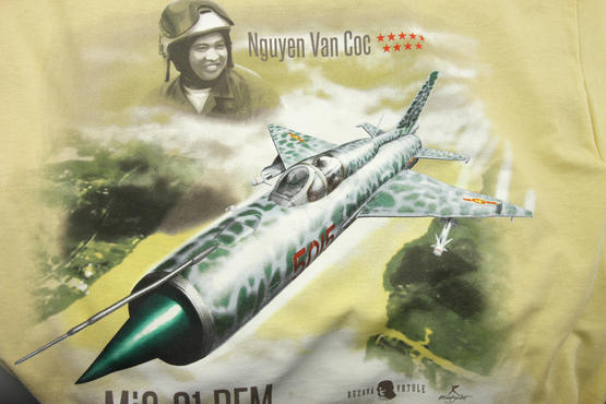 T-shirt MiG-21PFM (L) - Rezavá Vrtule  - 4