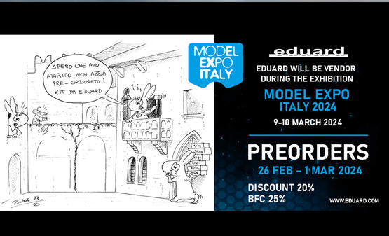 PREORDERS for MODEL EXPO ITALY 2024