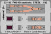 F4U-1D seatbelts STEEL 1/32 