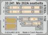 Me 262A seatbelts STEEL 1/32 