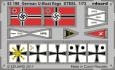 German U-boat flags STEEL 1/72 