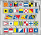 Royal Navy signal flags STEEL 1/200 