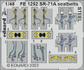 SR-71A seatbelts STEEL 1/48 