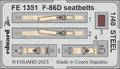 F-86D seatbelts STEEL 1/48 