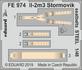 Il-2m3 Stormovik seatbelts STEEL 1/48 