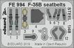 F-35B seatbelts STEEL 1/48 