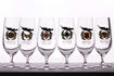 Eduard Friedrich Beer glass collection (6 pcs) 