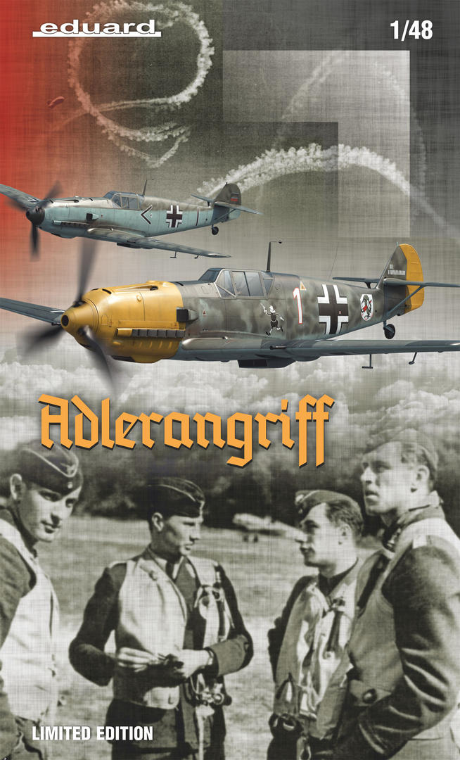 WWII german Me BF109E Adlerangriff Dual Combo 1:48 Eduard 11144 limited 