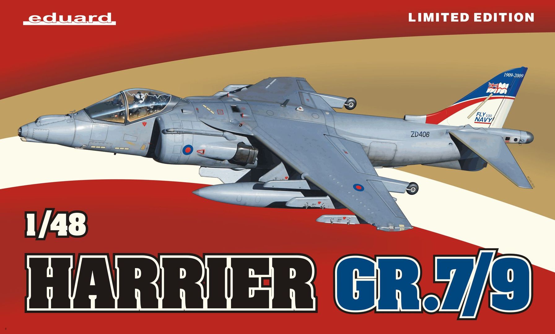 eduard 49784 1/48 Aircraft Painted Harrier GR Mk 7/9 Upgrade Set for Eduard