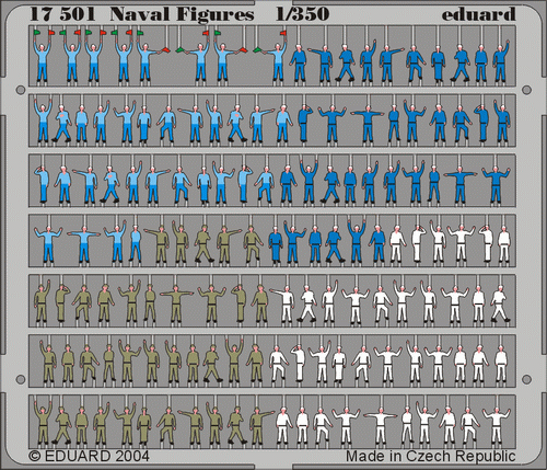Eduard 1/700 IJN Naval Figures 17505 for sale online 