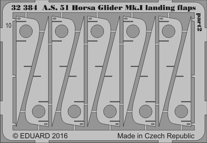 AS51 Horsa Glider Mk I Interior for Bronco Painted eduard 32855 1/35 Aircraft
