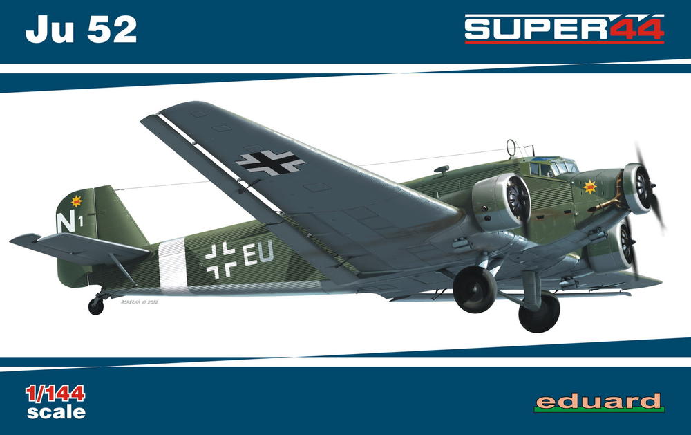 Eduard PE 144005 1/144 Junkers Ju-52 Airliner detail set EDUARD 