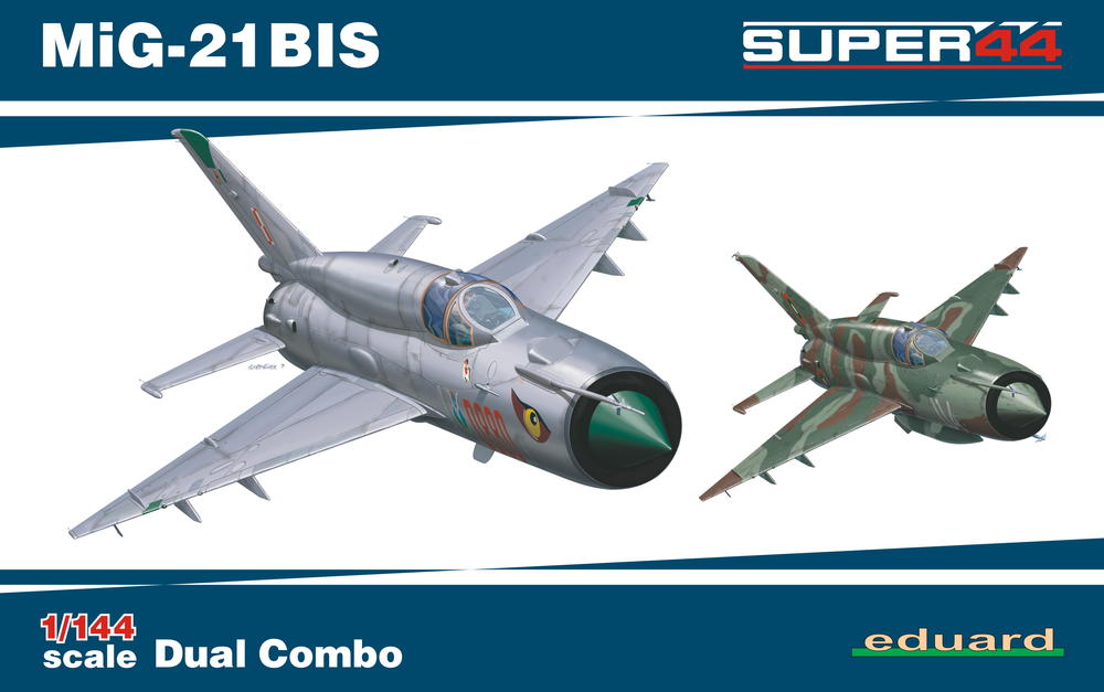 【未組立】エデュアルド　1/144 スーパー44シリーズ MiG21 BIS