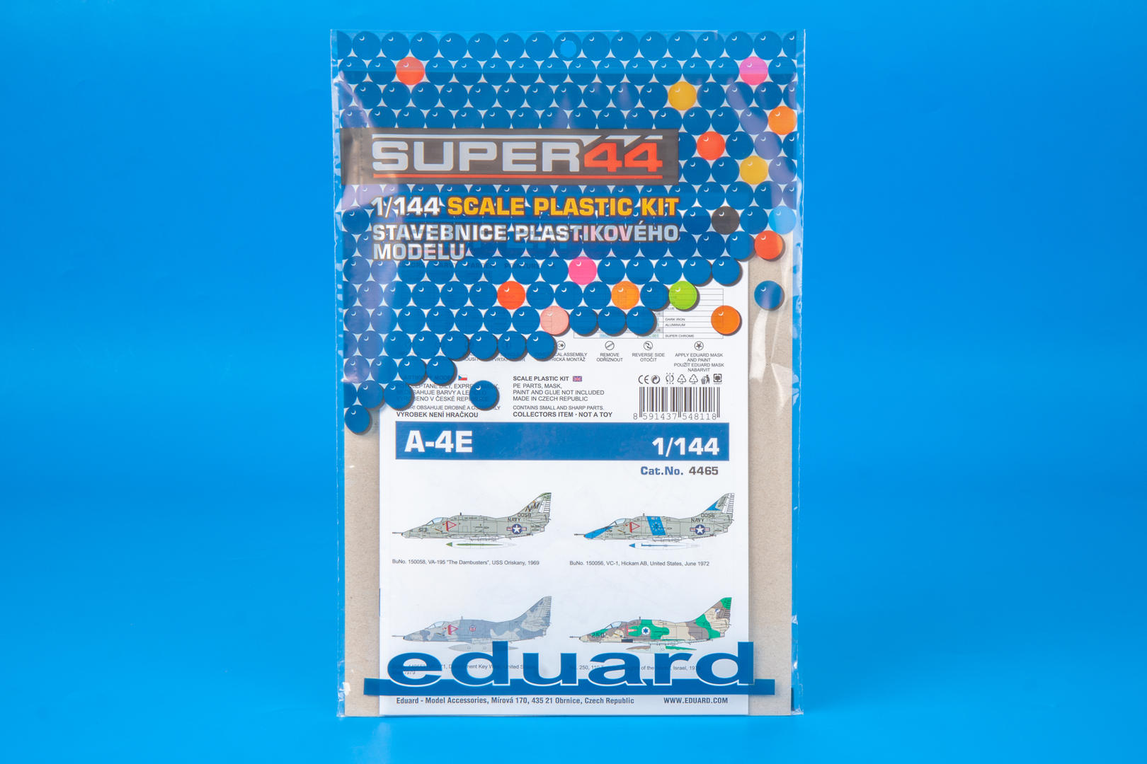Eduard Plastic Kits 4465 A-4E Super44  in 1:144