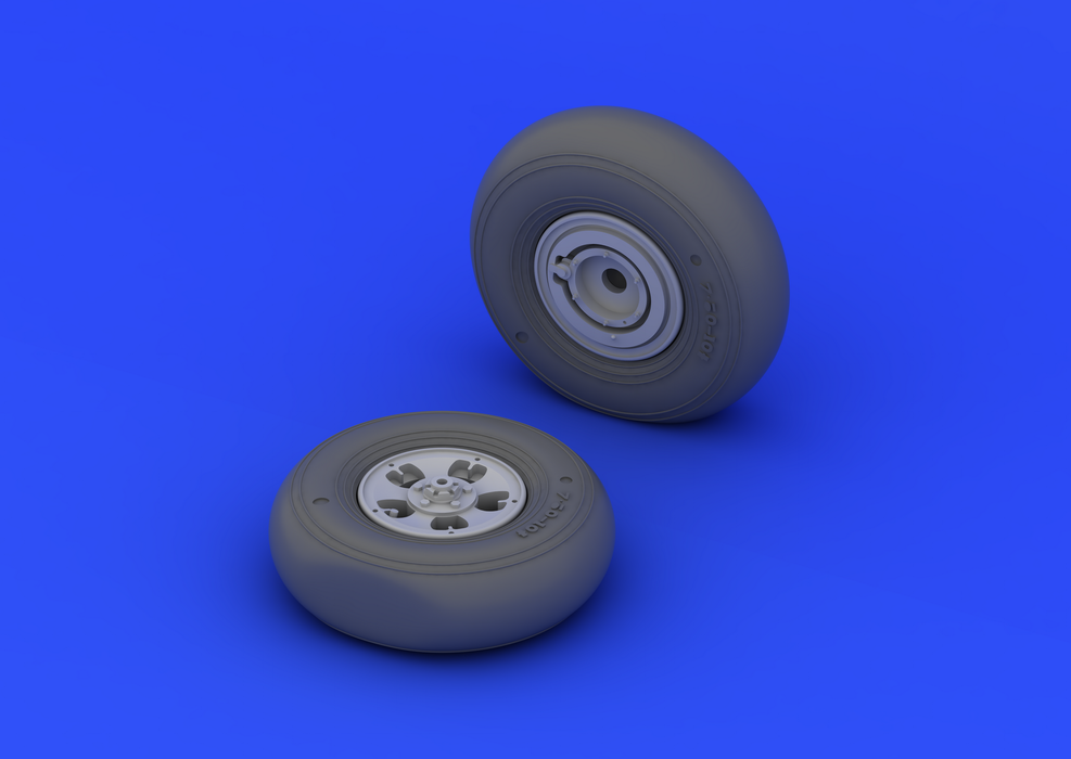AA Productions 1//32 scale resin spitfire Five spoke wheels
