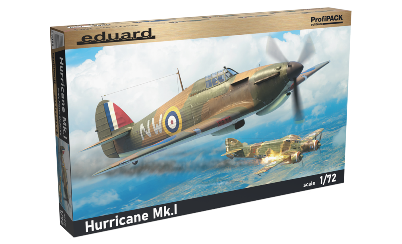 I Détaillant Set # 73654 Eduard 1/72 Hawker Hurricane Mk 