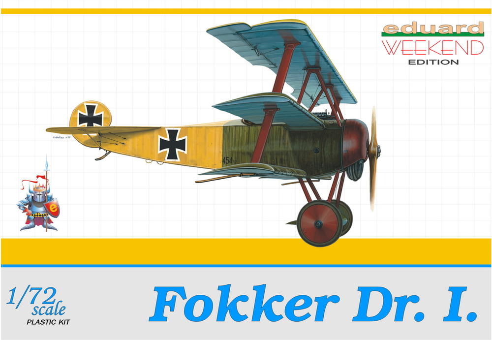 I Triplan Nº K 7438 * Eduard 1/72 Fokker Dr