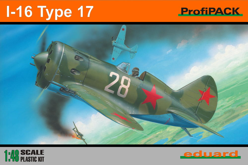 Wkd Edition Plastic Kit 1/48 I16 Type 18 Soviet Fighter Leningrad 