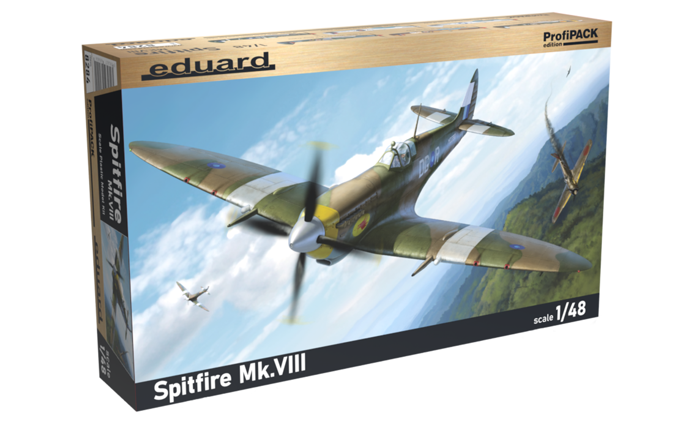 Eduard Eduard Plastic Kits 84159-1:48 Spitfire Mk.viii Neuf Week-End Édition 