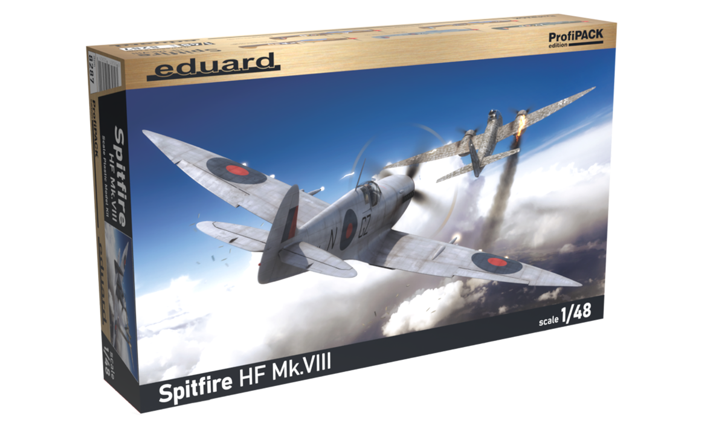 1:48 Eduard Brassin Spitfire Mk.viii Gun Bays Plastic Model Kit 148 Mkviii 